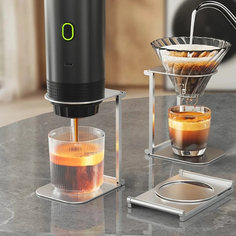 Foldable Espresso Machine Holder for Car & Home, Camping